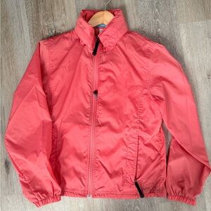 L.L. Bean Coral Varsity Jacket